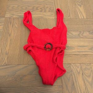Hunza G one piece swimsuit